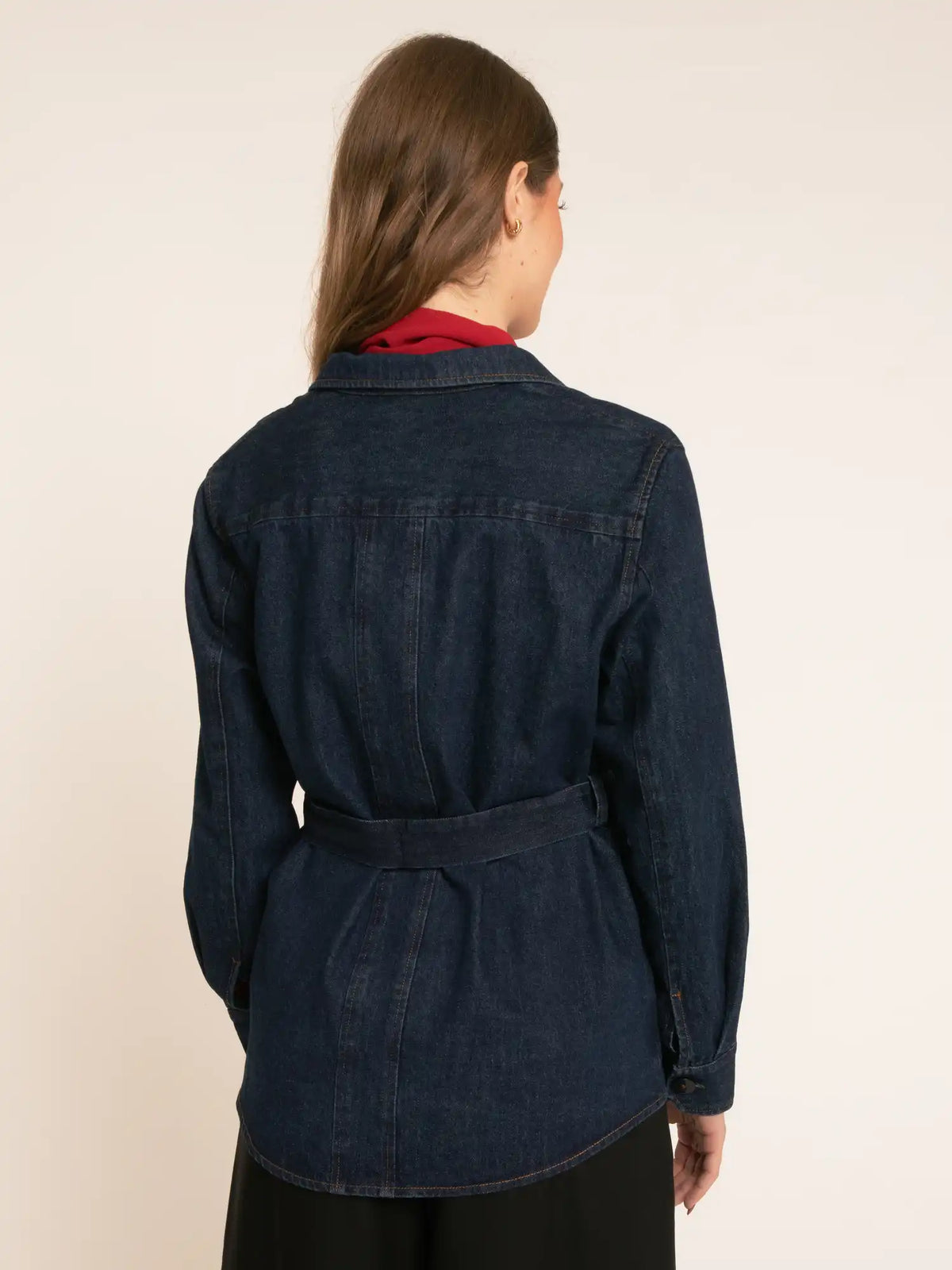 CHAQUETA SAFARI DENIM