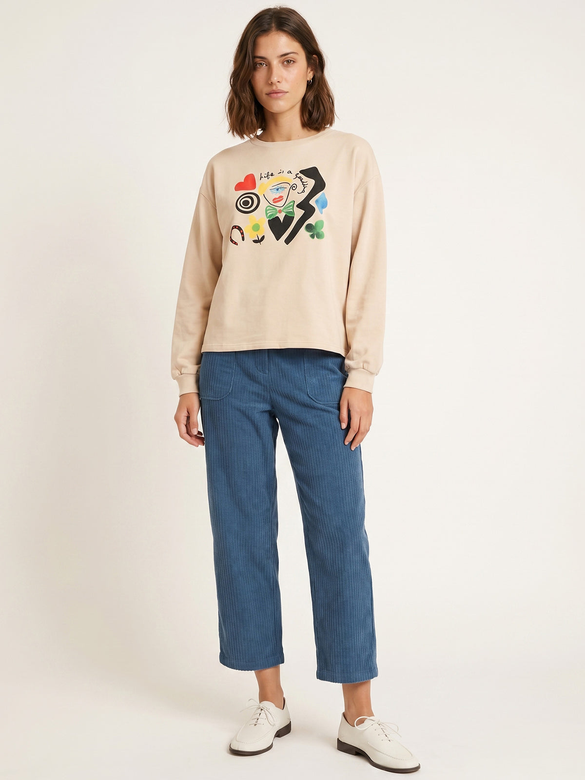 CAMISETA KUBISTE BEIGE
