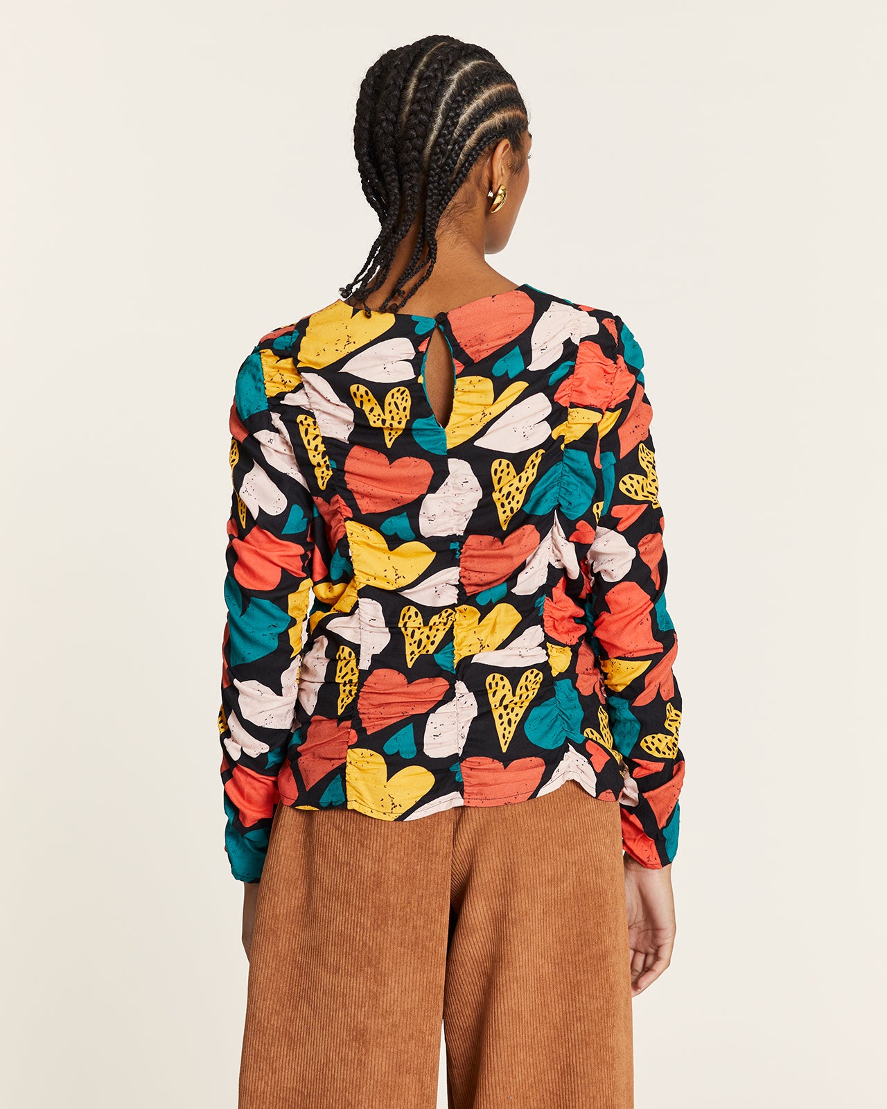 TOP DE CORAZONES CON FRUNCIDOS