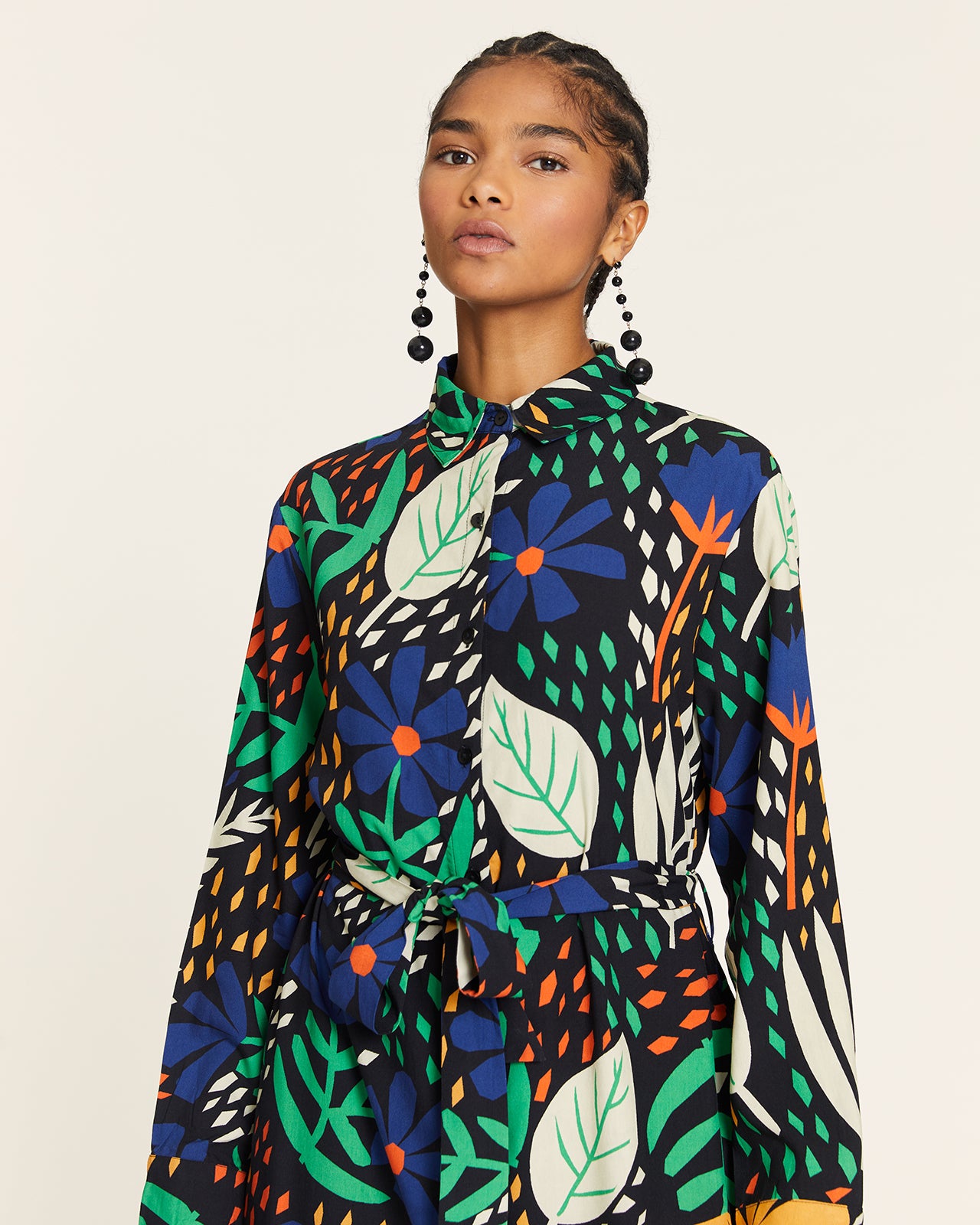 VESTIDO GARDEN CAMISERO