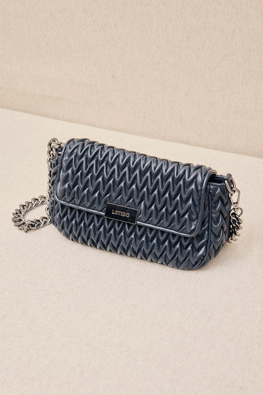 BOLSO PIEL ZIGZAC