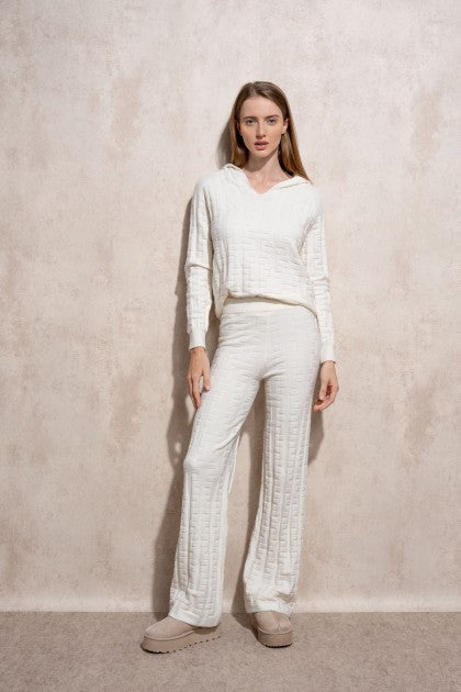 PANTALONES DE PUNTO JACQARD