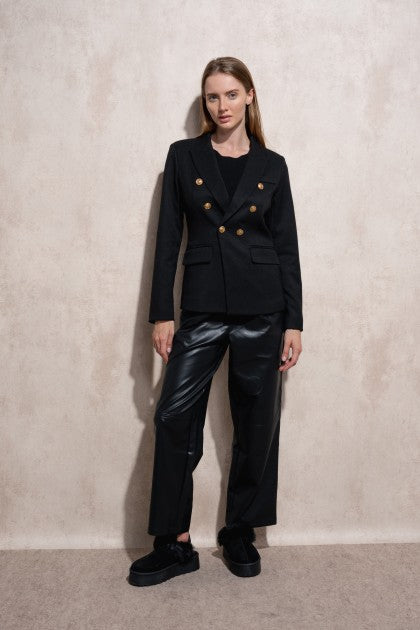 BLAZER CON BOTONES DORADOS
