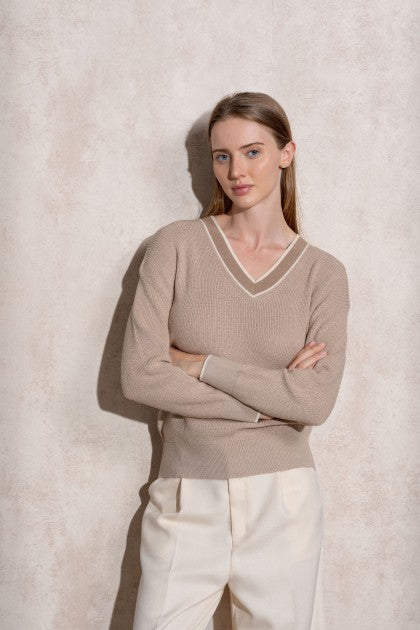 SUÉTER DE PUNTO DE LÚREX