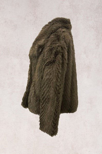 CHAQUETA PIEL CON SOLAPA