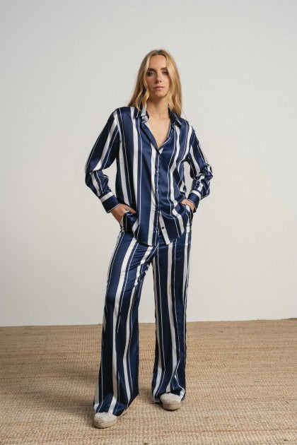 CAMISA DE RAYAS MARINERAS