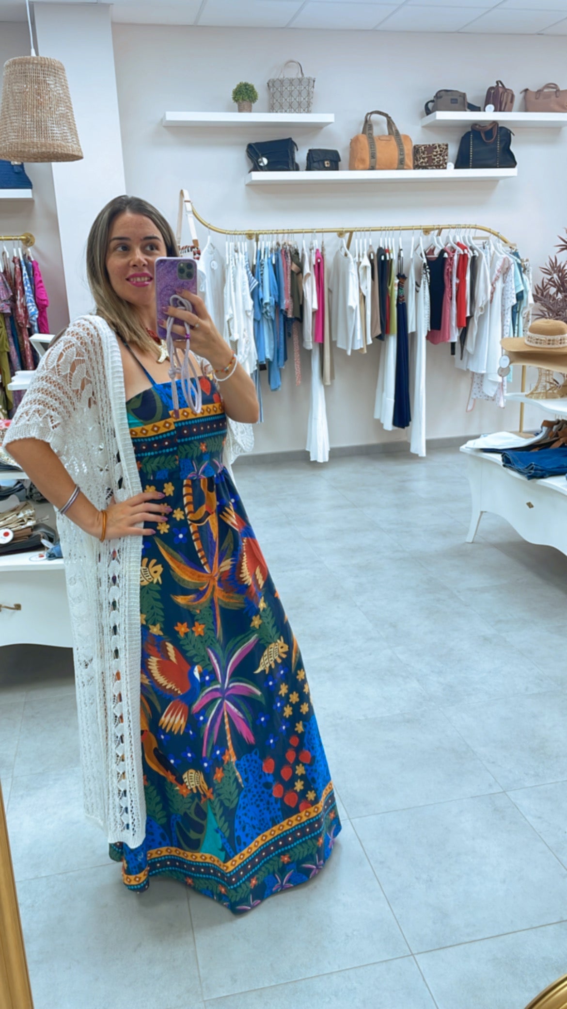 VESTIDO SELVA TIRANTES