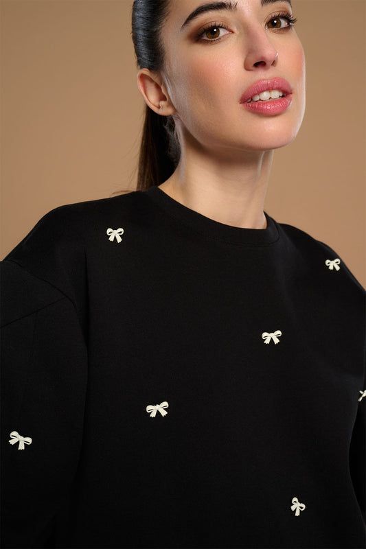 SUDADERA BLACK ROSE SWEATSHIRT