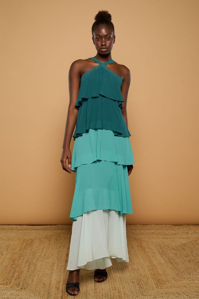 VESTIDO GREEN MOON DRESS