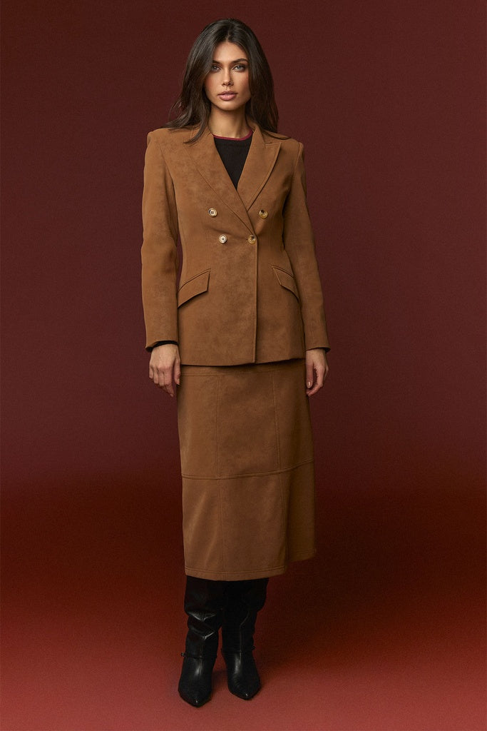 AMERICANA ANTELINA FOX JACKET CAMEL