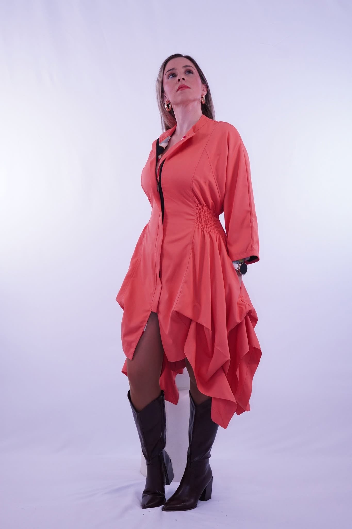 VESTIDO CHAQUETA MAAR CORAL