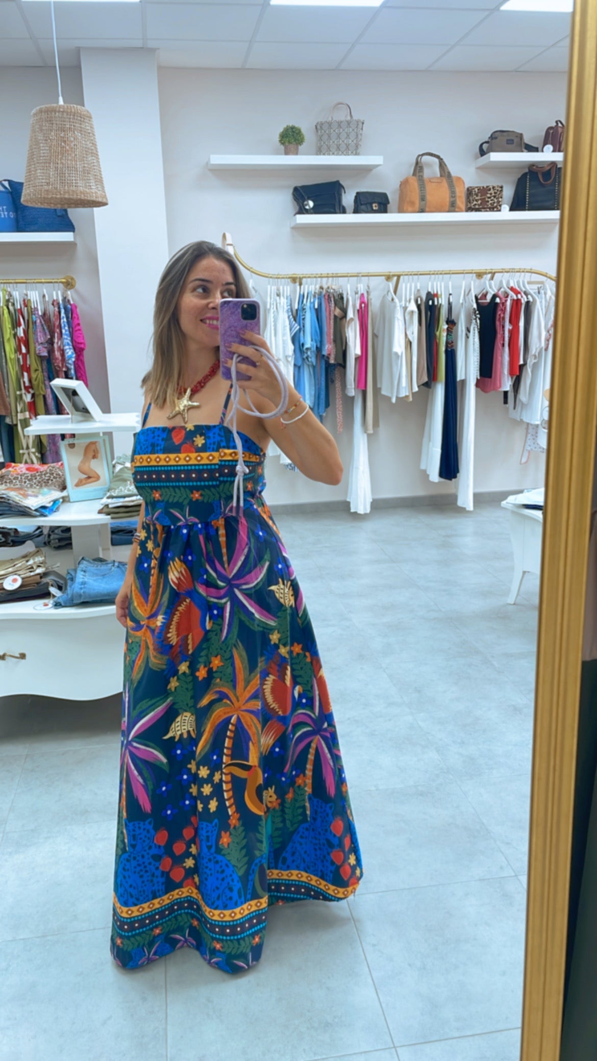 VESTIDO SELVA TIRANTES