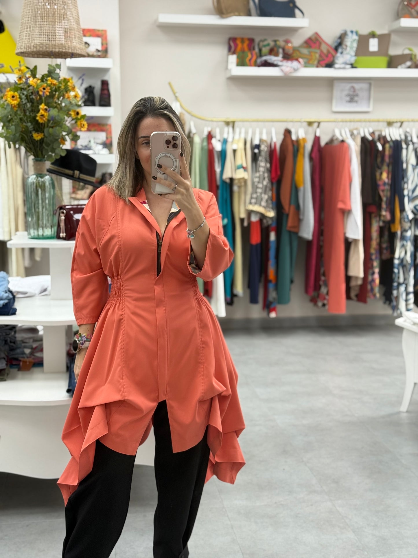 VESTIDO CHAQUETA MAAR CORAL