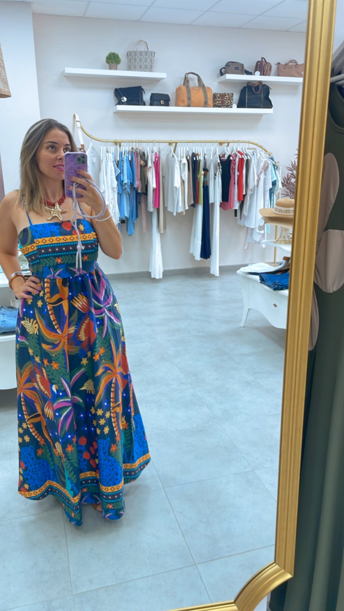 VESTIDO SELVA TIRANTES