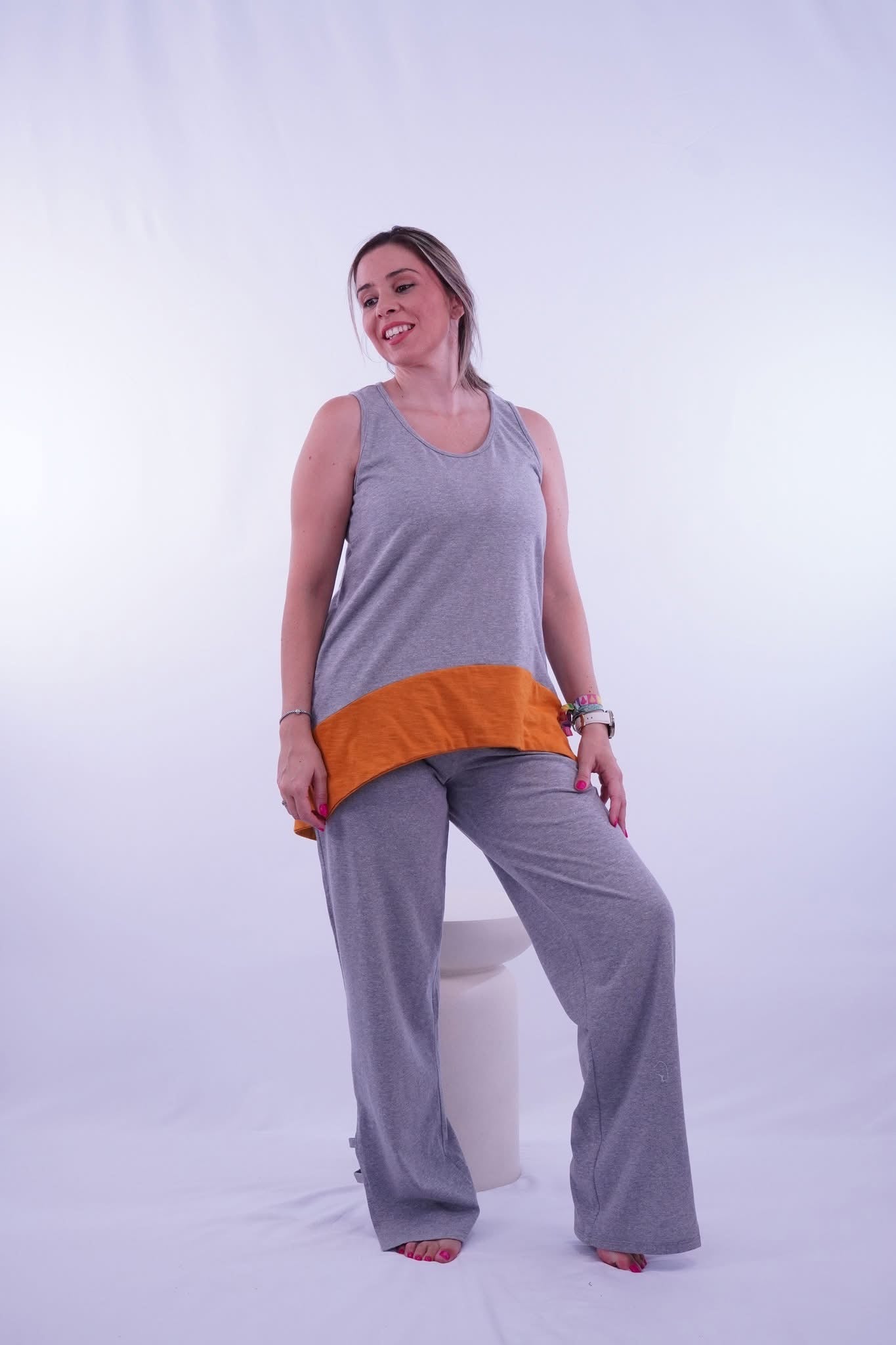 PANTALON ZARATE GRIS ALMA