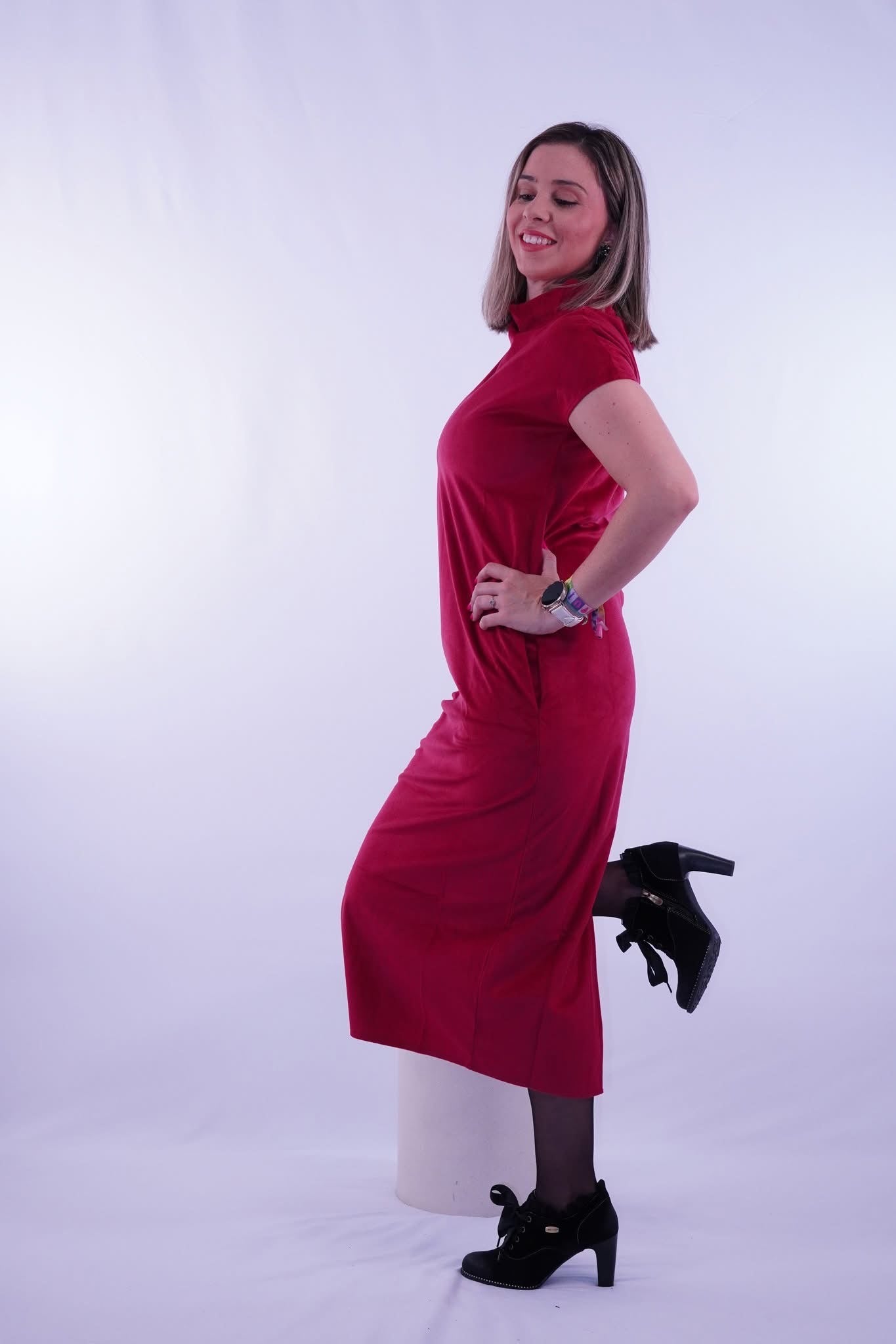 VESTIDO LARGO AVA CHERRY