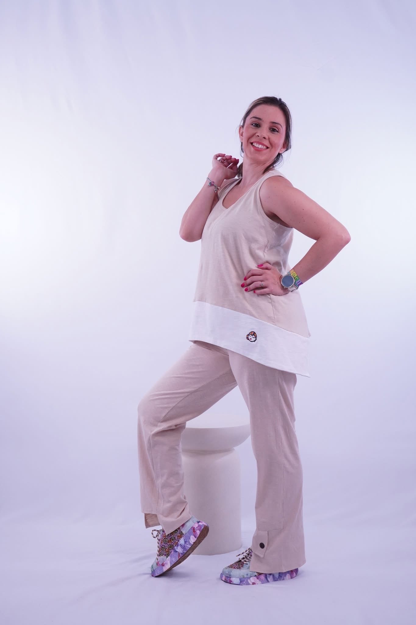 PANTALON BRISA BEIGE BAMBU FRESH