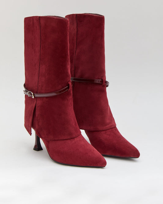 BOTÍN BURDEOS SOLAPA