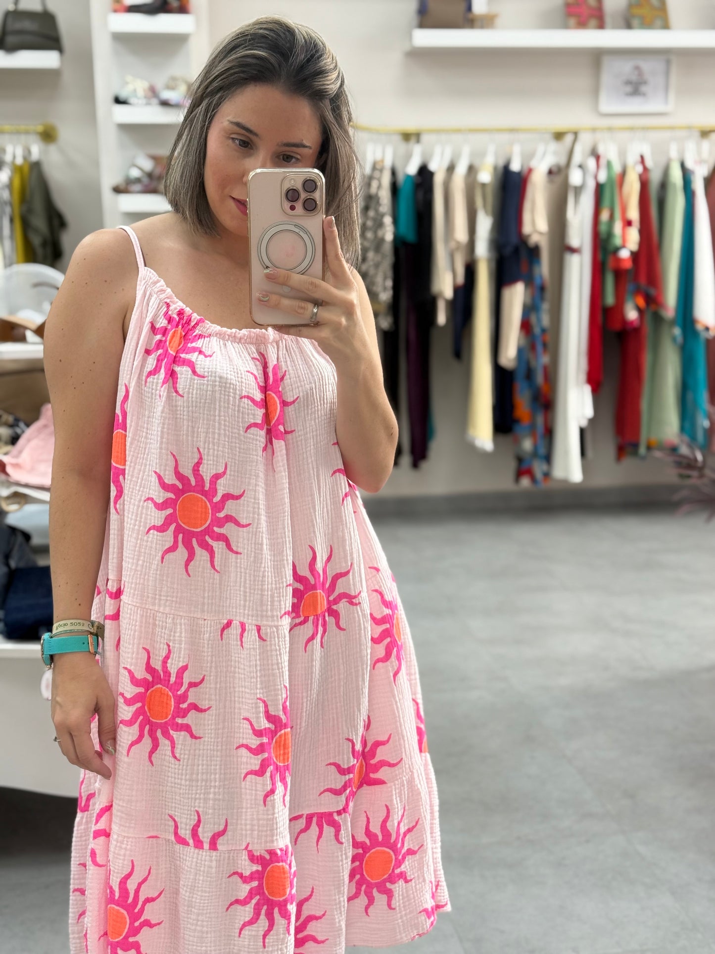 Vestido soles flúor