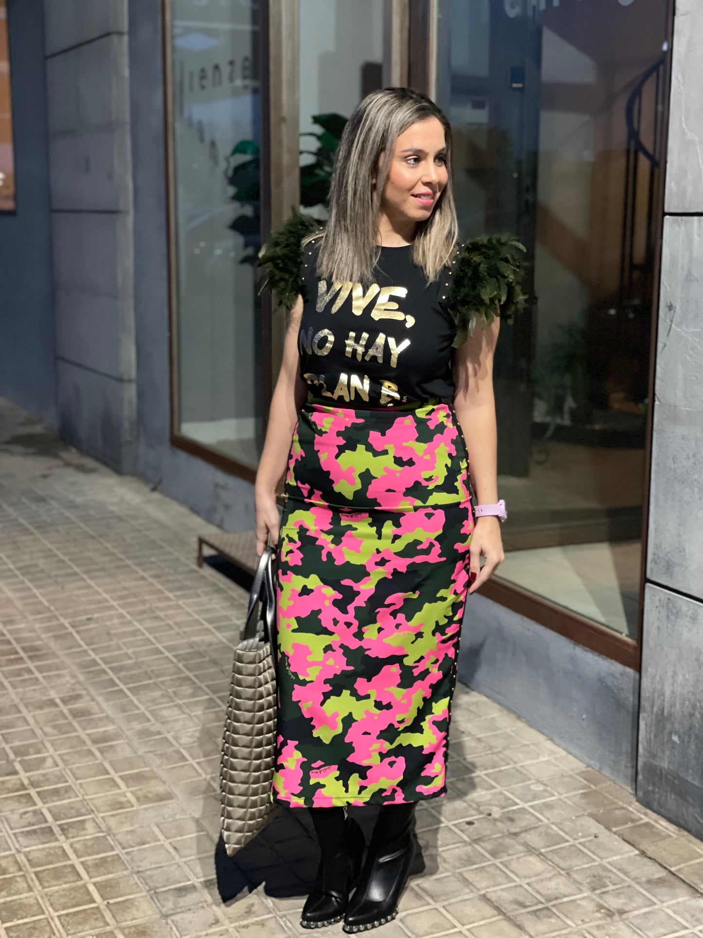 CAMISETA VIVE, NO HAY PLAN B