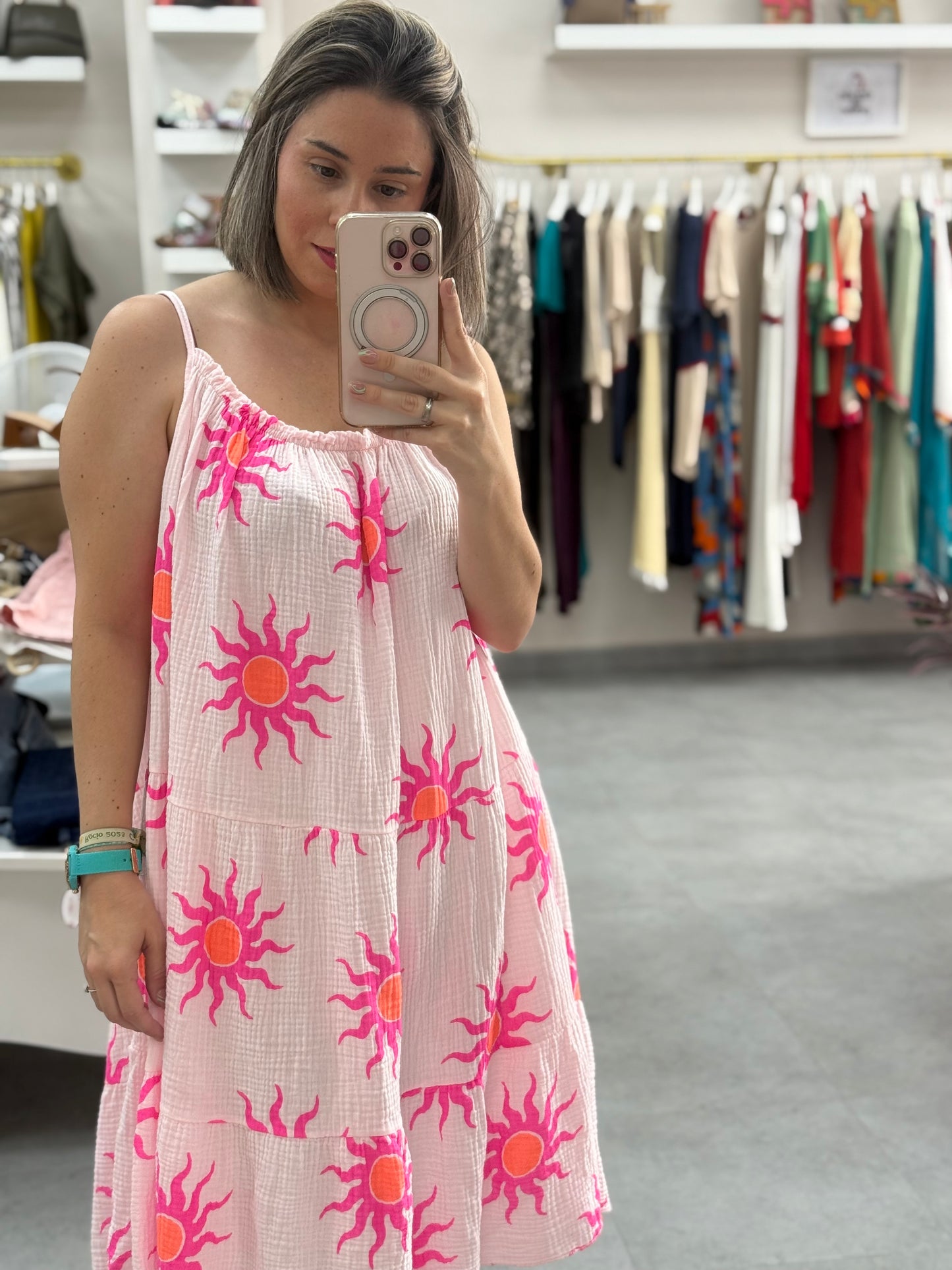 Vestido soles flúor
