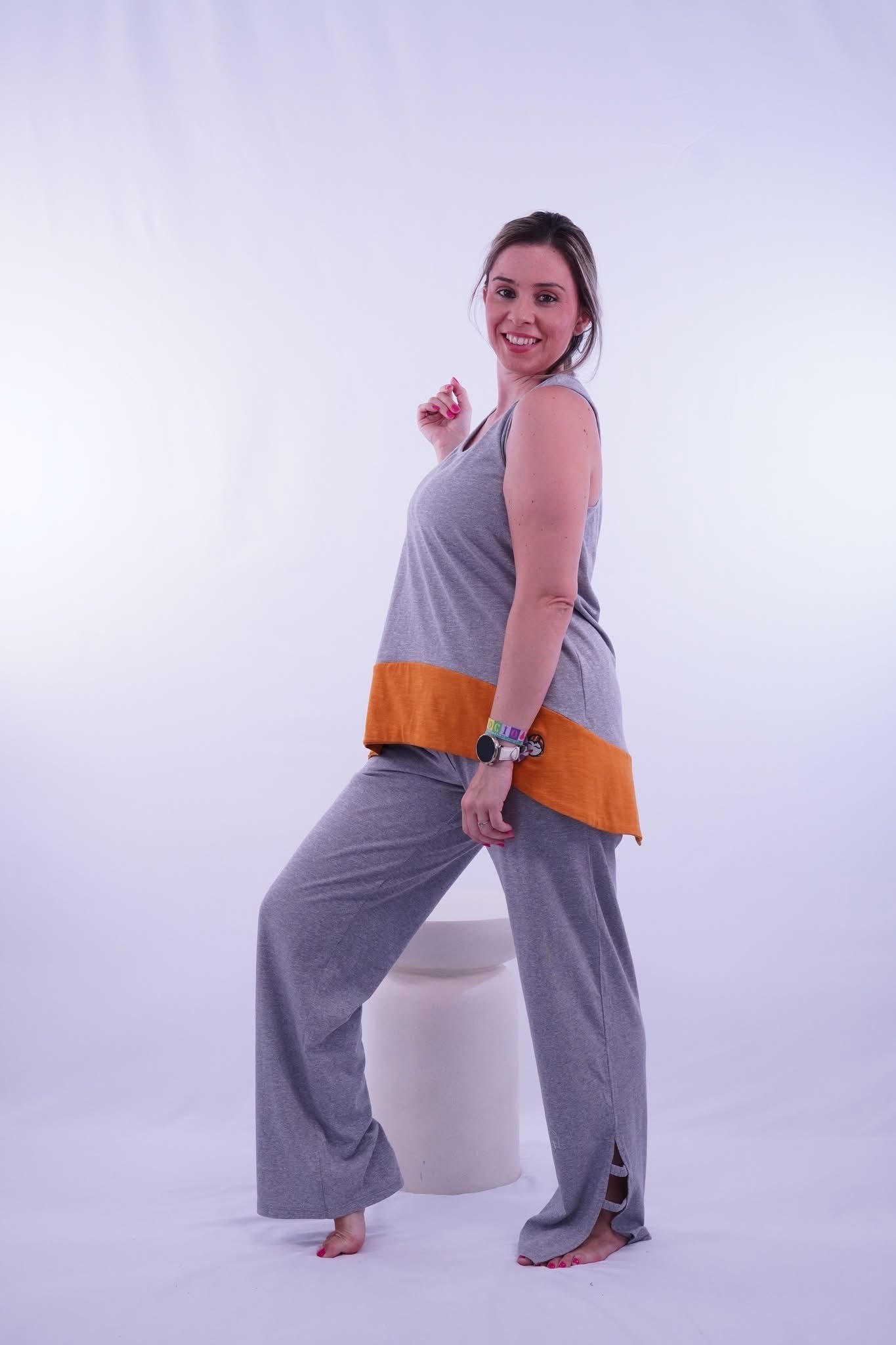 PANTALON ZARATE GRIS ALMA