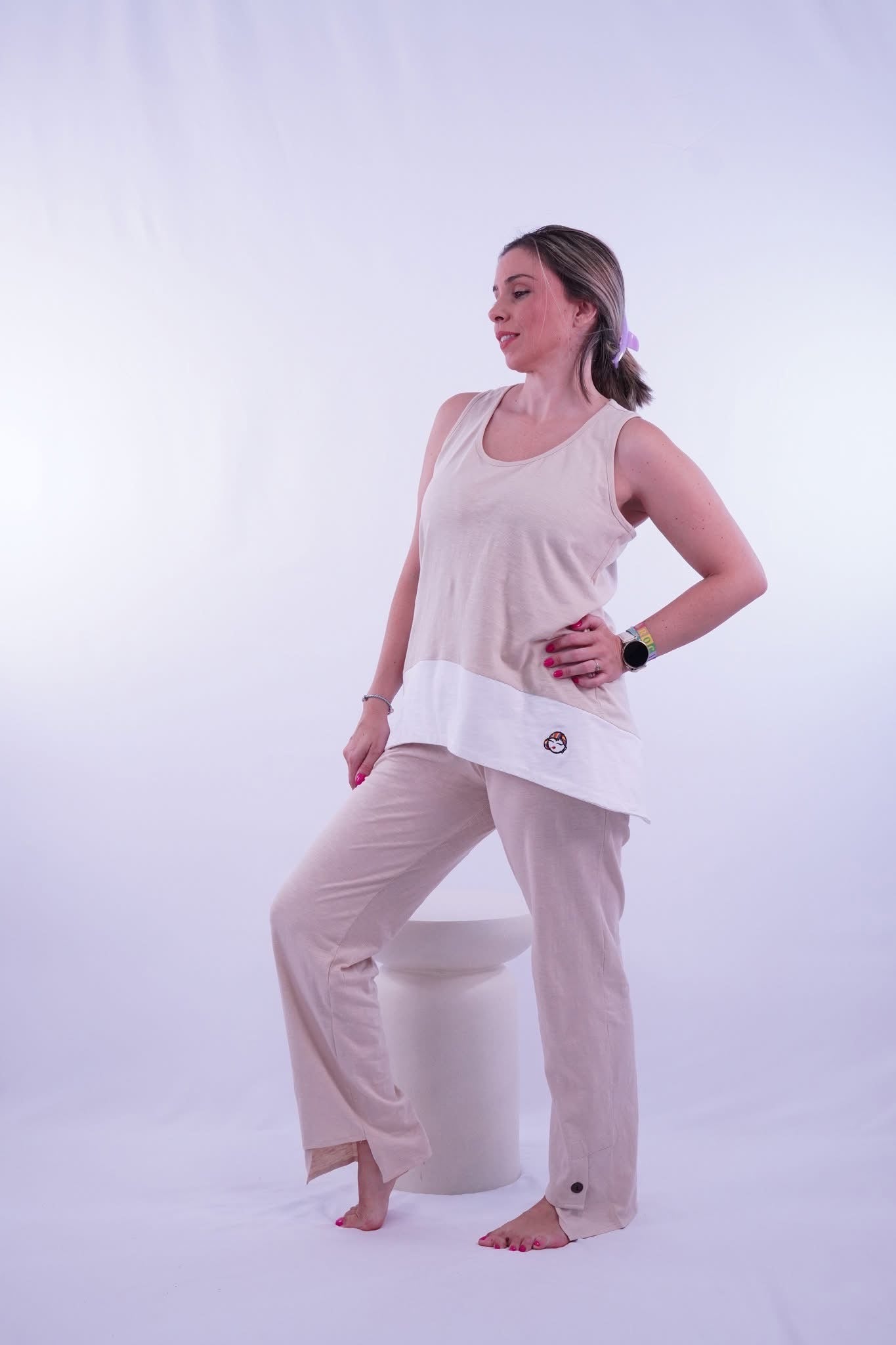 PANTALON BRISA BEIGE BAMBU FRESH