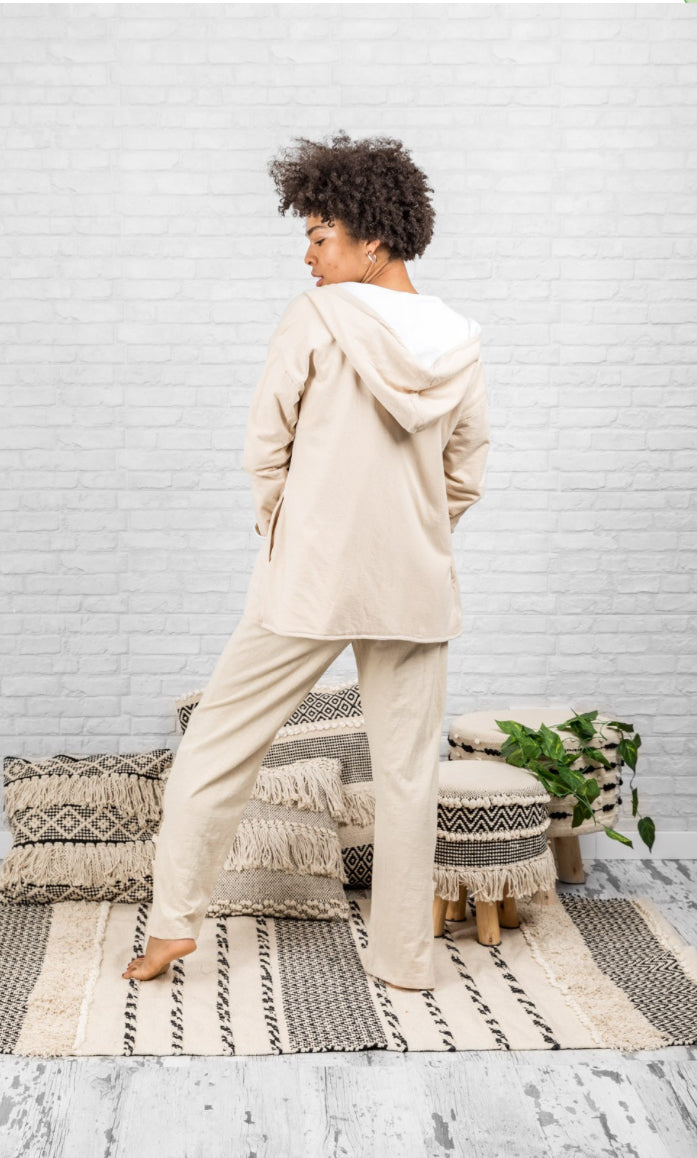 CHAQUETA REVERSIBLE MAR BLANCO ALMA