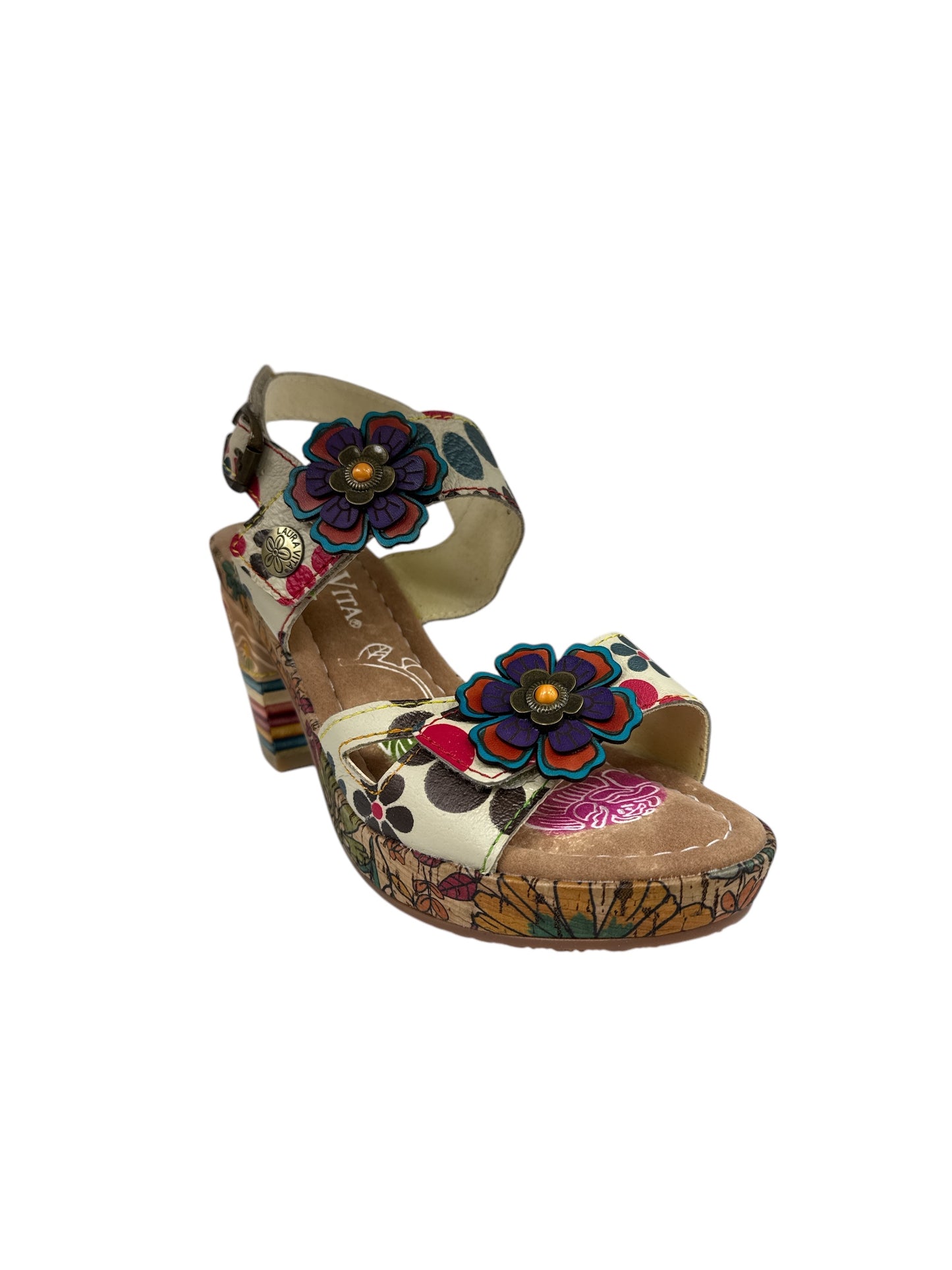 SANDALIA TACÓN NELLAO 15 BEIGE