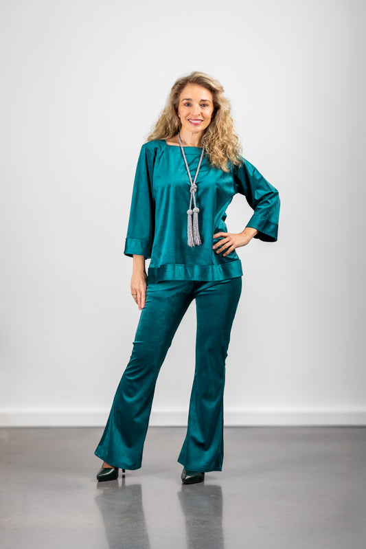 PANTALON TAYLOR AZUL VELVET