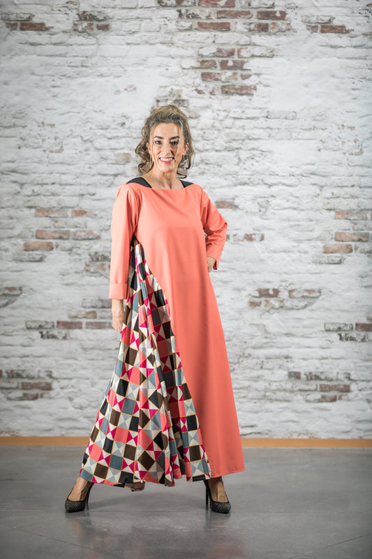 VESTIDO LARGO CAMILLE CINCEL