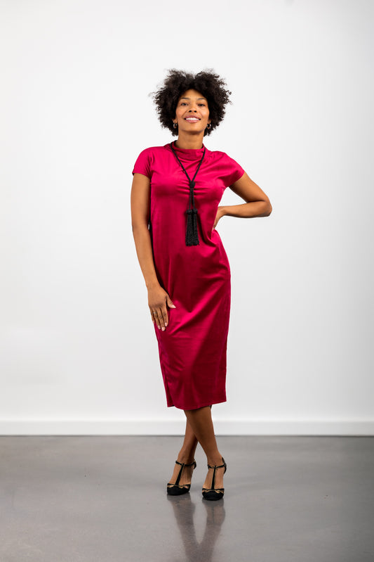 VESTIDO LARGO AVA CHERRY