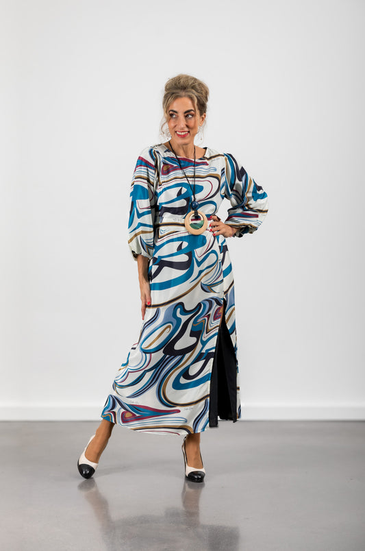 VESTIDO LARGO LILI BEIGE
