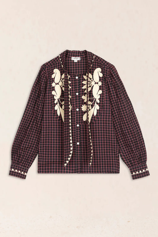 BLUSA LAZADA BORDADA