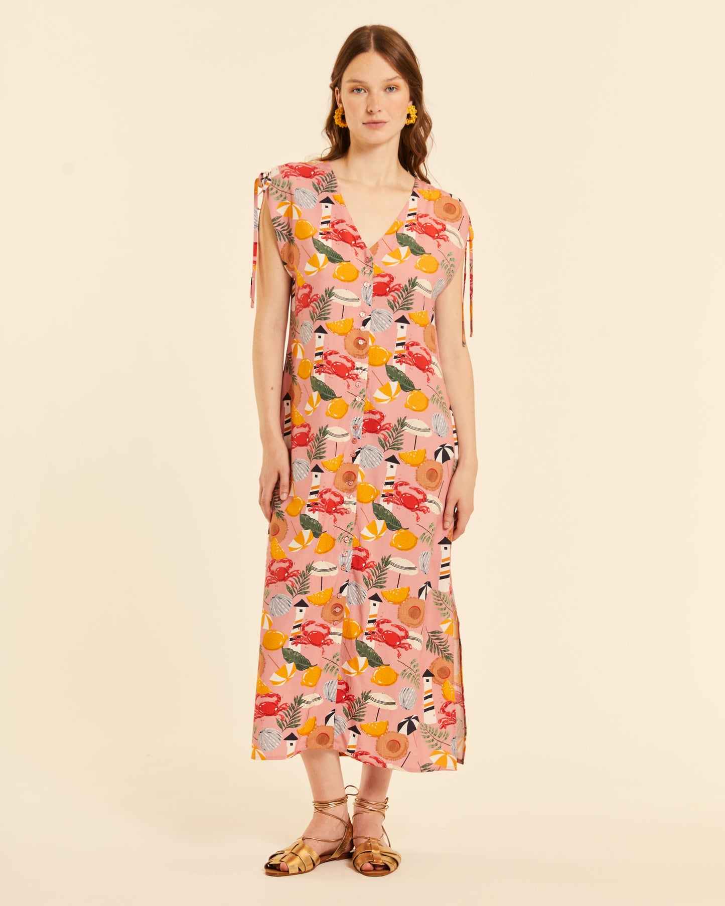 VESTIDO ABOTONADO SEASHORE