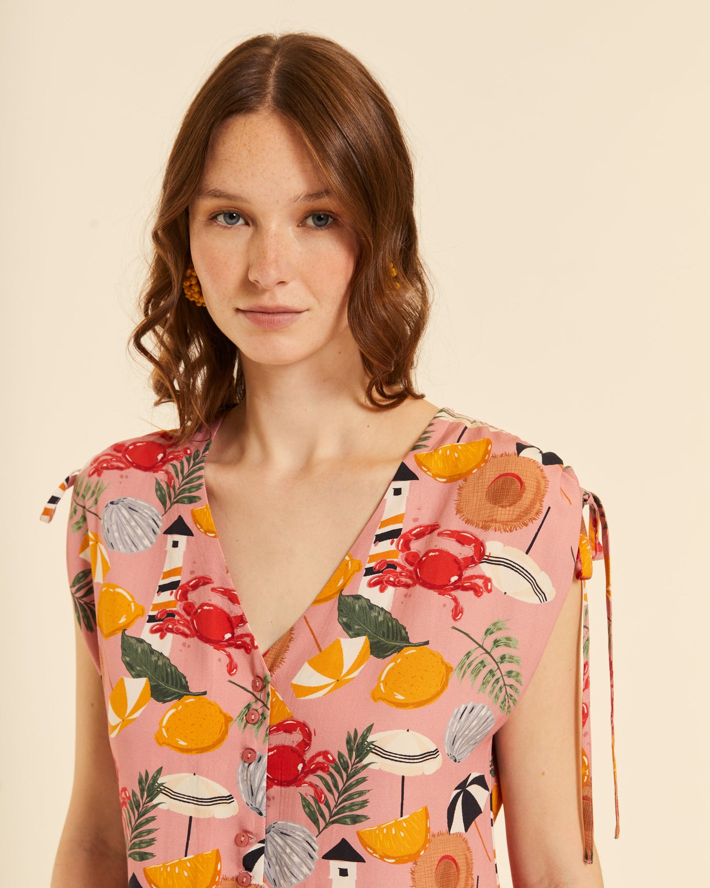 VESTIDO ABOTONADO SEASHORE