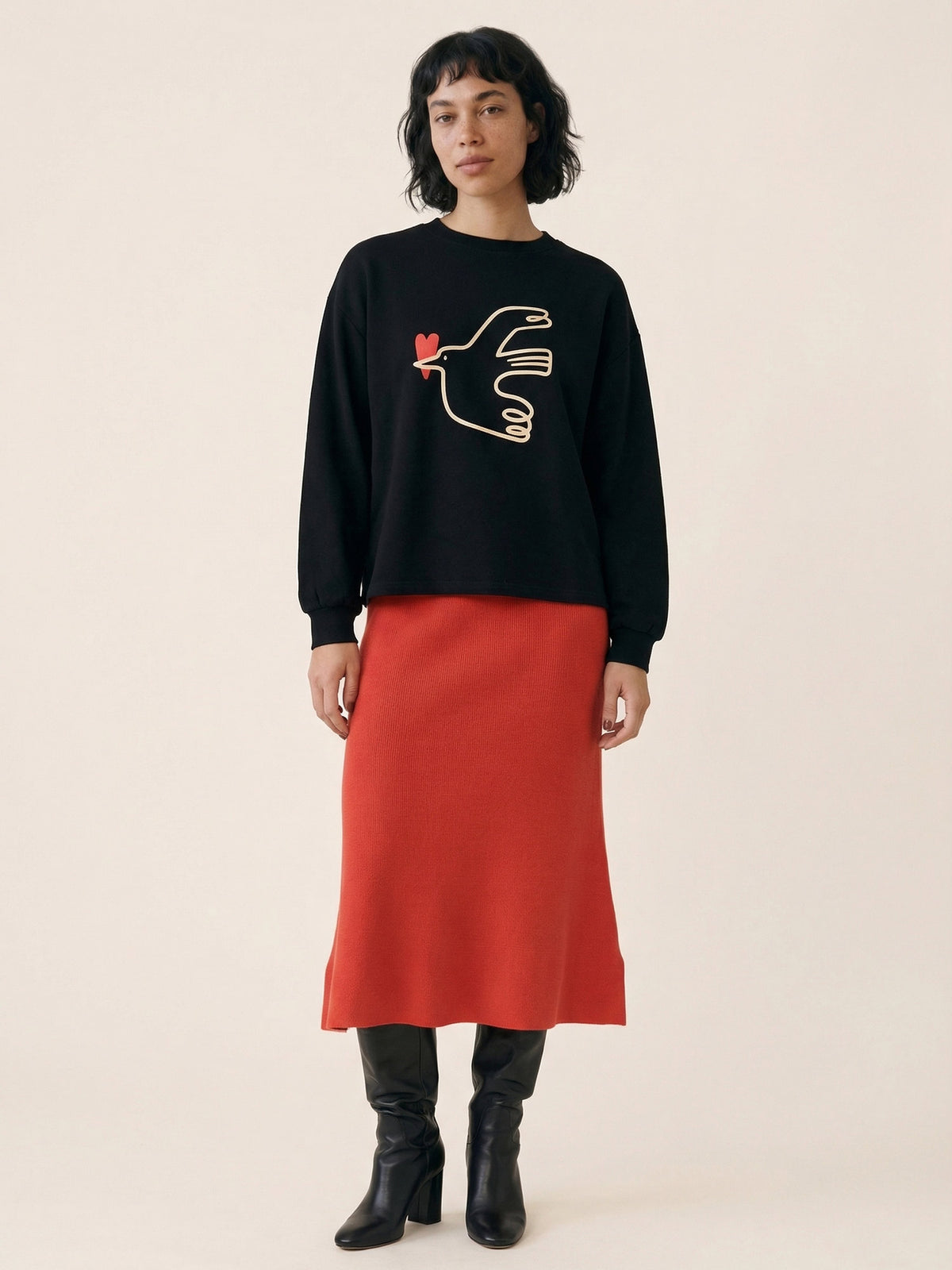 TOP PALOMA NEGRO