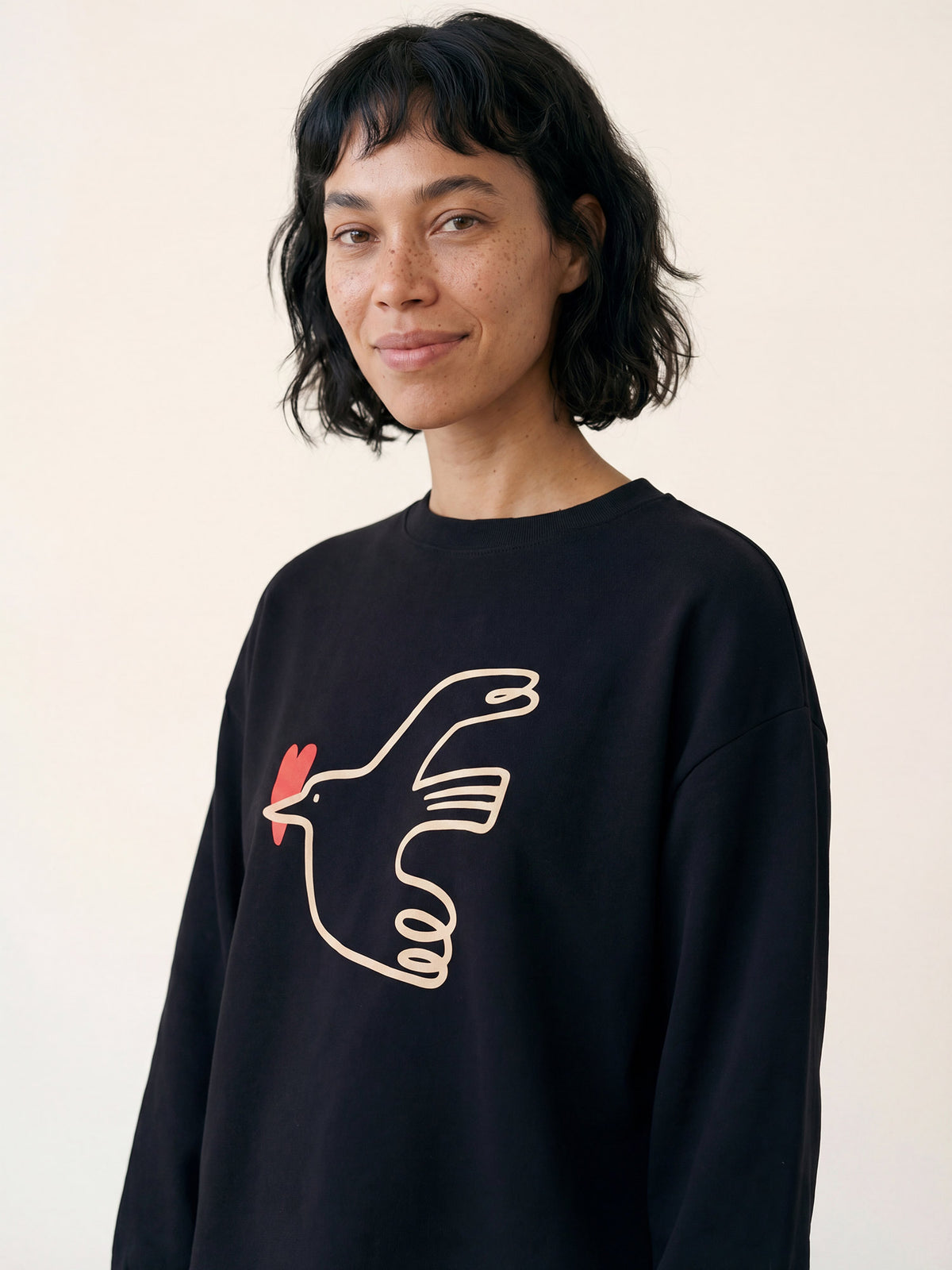 TOP PALOMA NEGRO