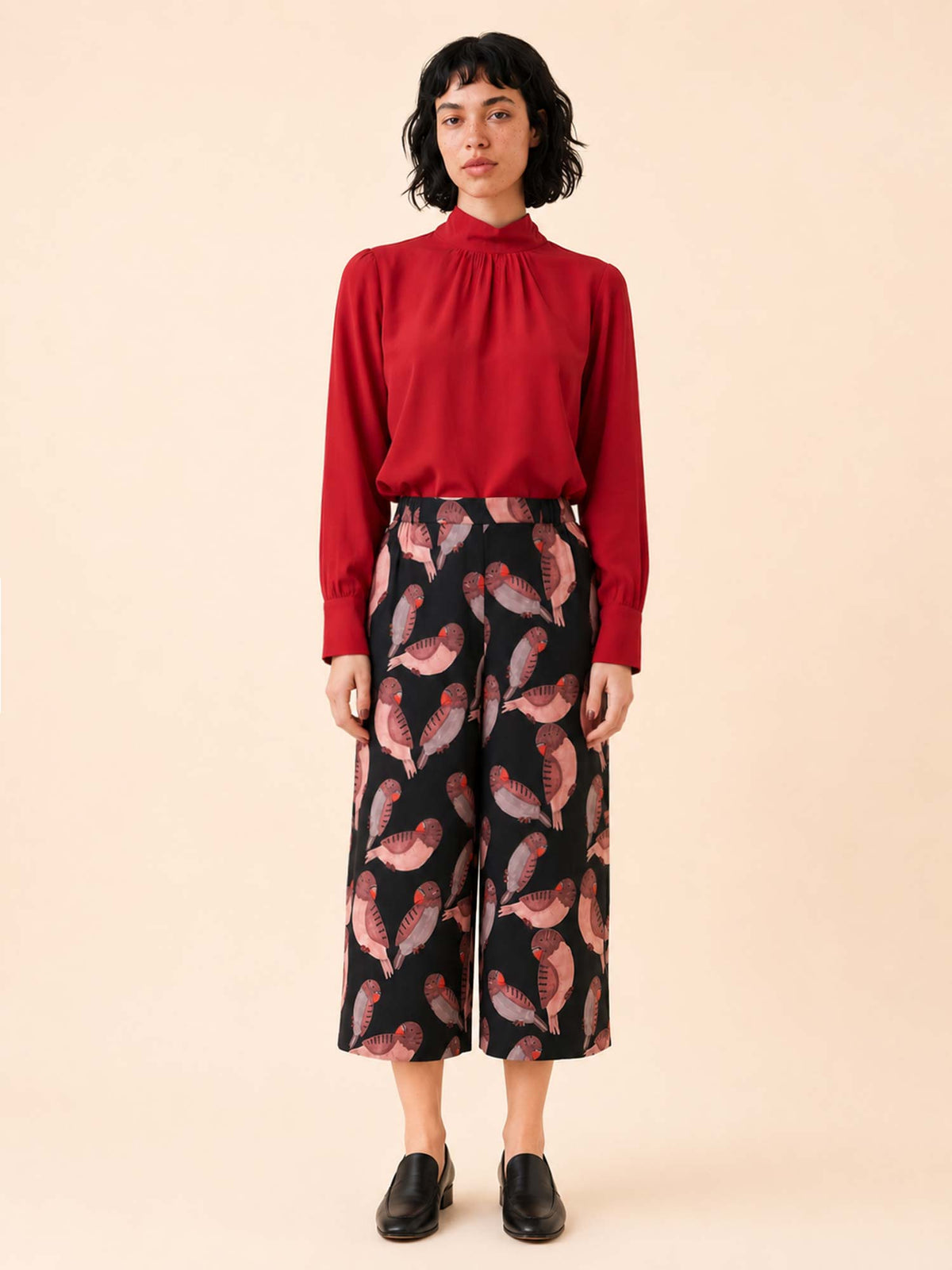 PANTALON CULOTE BIRDS