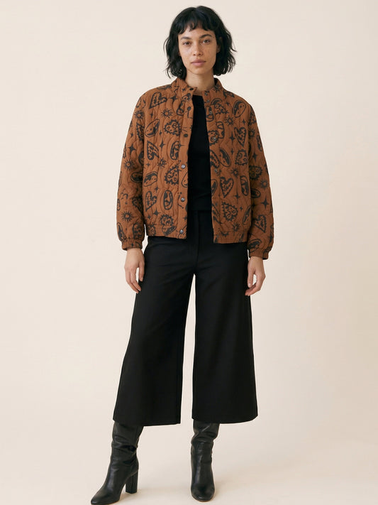 CHAQUETA BROWN HEARTS