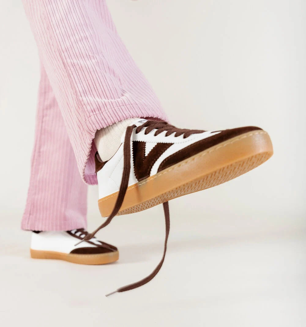 ZAPATILLA MUJER SUELA CARAMELO VICTORIA, CHOCOLATE