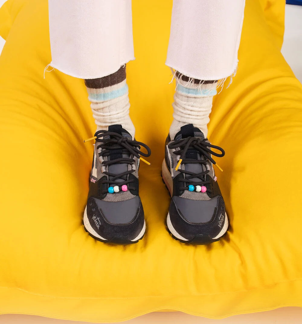 LUNA SERRAJE MULTICOLOR  SNEAKERS MUJER SUELA DENTADA