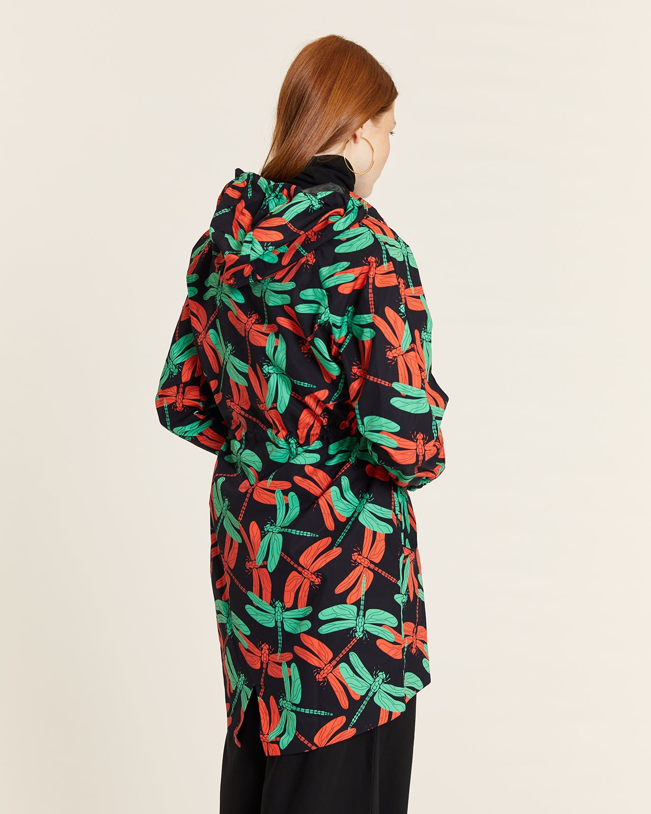 PARKA LIBELULAS FORRO RED