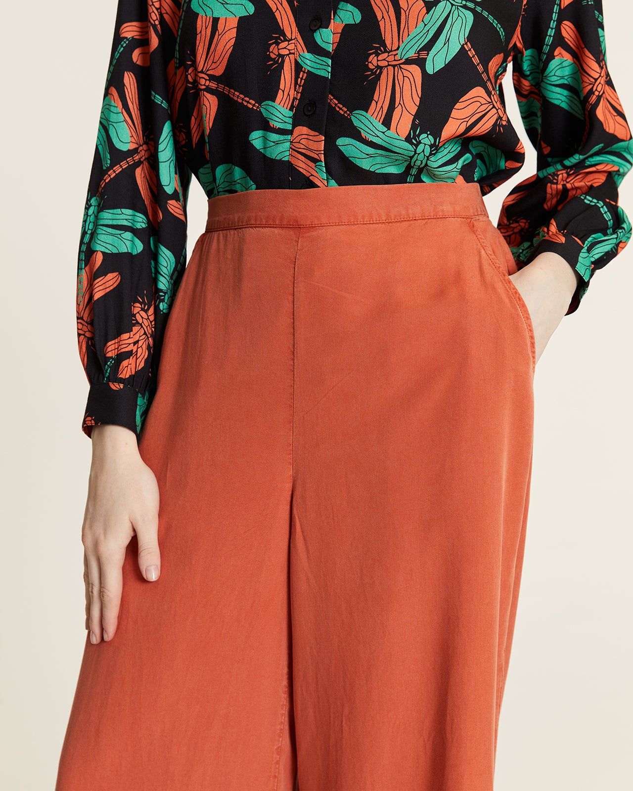 PANTALON FLUIDO TENCEL TOFFE