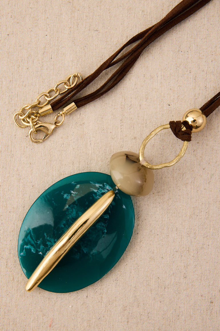 COLLARES PIEDRA LAGRIMA