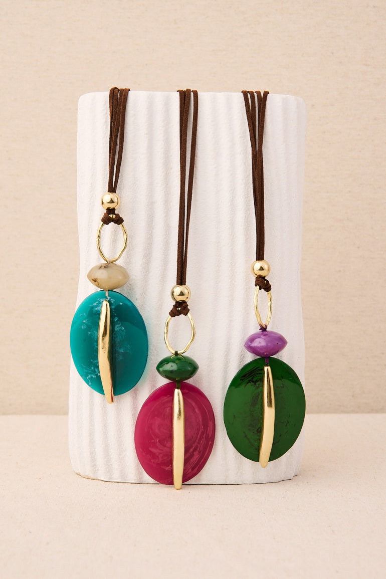 COLLARES PIEDRA LAGRIMA