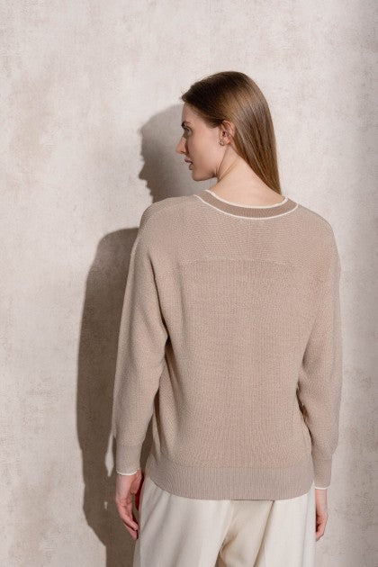 SUÉTER DE PUNTO DE LÚREX