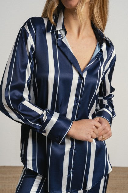 CAMISA DE RAYAS MARINERAS