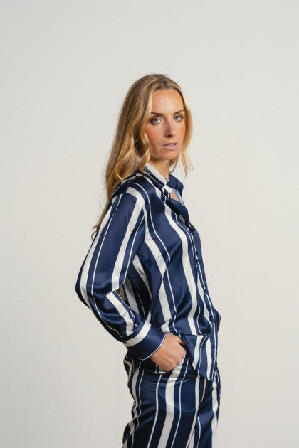 CAMISA DE RAYAS MARINERAS