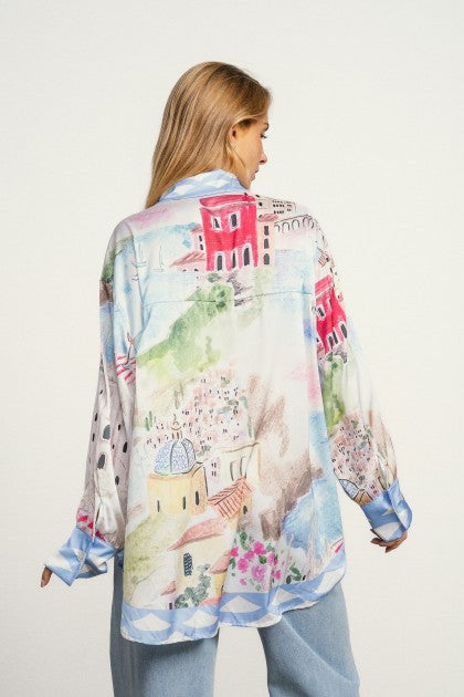 CAMISA ESTAMPADO SANTORINI